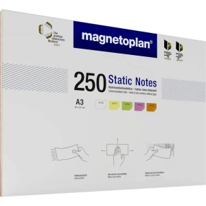 Magnetoplan ljepljiva bilješka 11250310 420 mm x 297 mm bijela, žuta, zelena, ružičasta, narančasta 250 St. slika