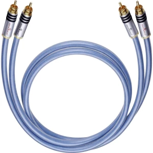 Oehlbach 13201  audio priključni kabel  0.75 m slika