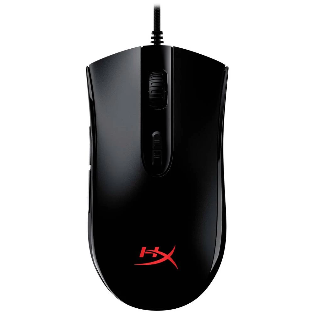 HyperX Pulsefire Core igraći miš žičani optički crna 7 Tipke 3200 dpi osvjetljen slika