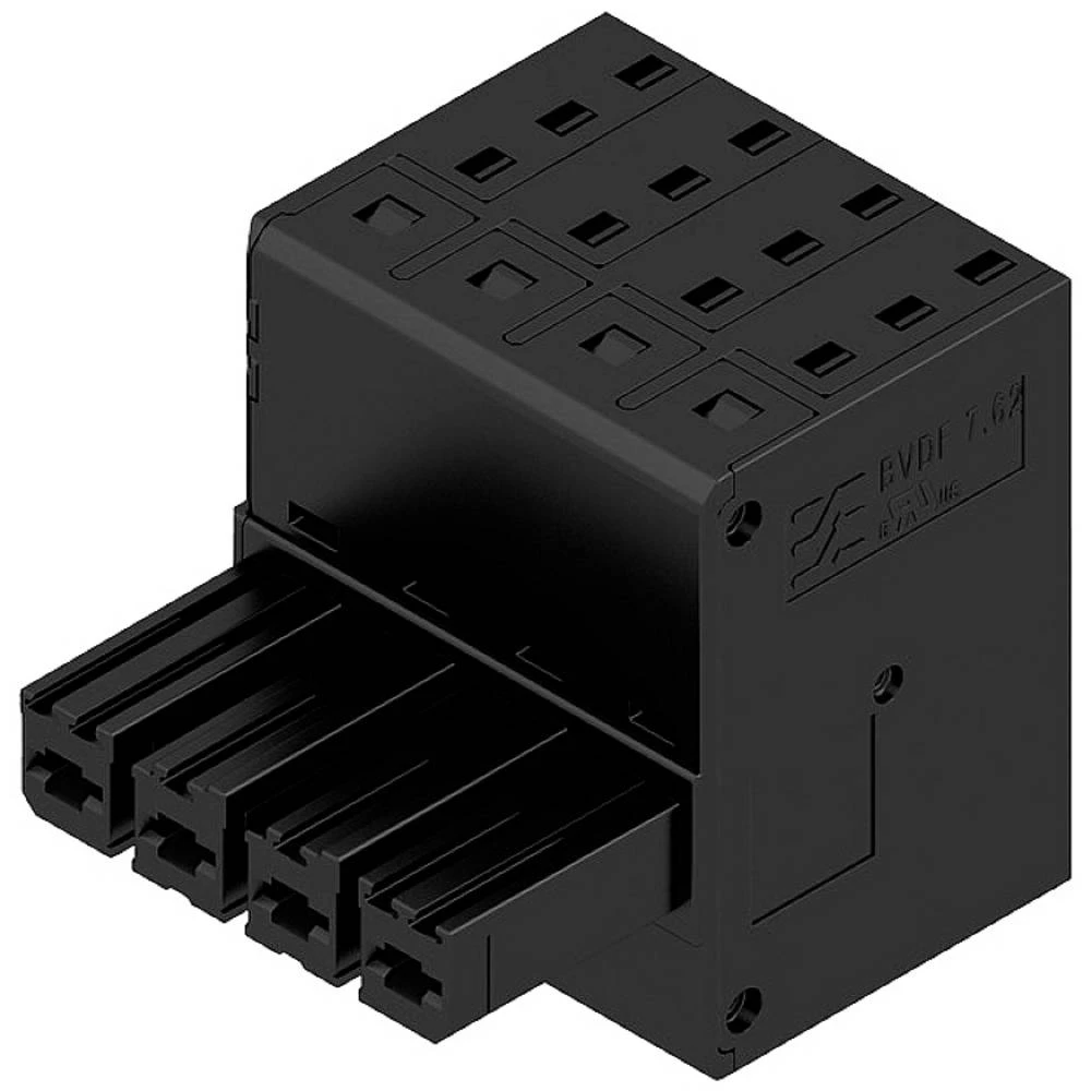 Weidmüller kućište kabelske utičnice Ukupan broj polova 4 Raster: 7.62 mm 2720440000 30 St. slika