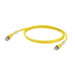 RJ45 mrežni priključni kabel Weidmüller CAT 6a S/FTP 25 m UL certificiran žuta