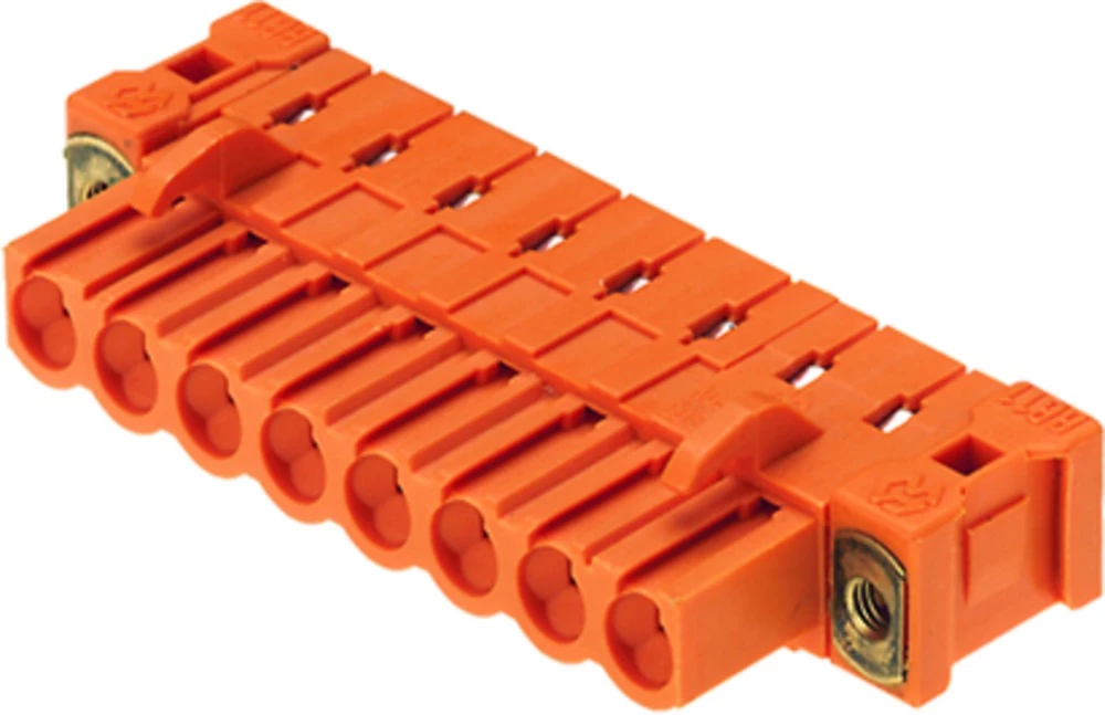 Utični konektor za tiskanu pločicu 1843940000 Weidmüller narančasta sadržaj: 12 komada slika