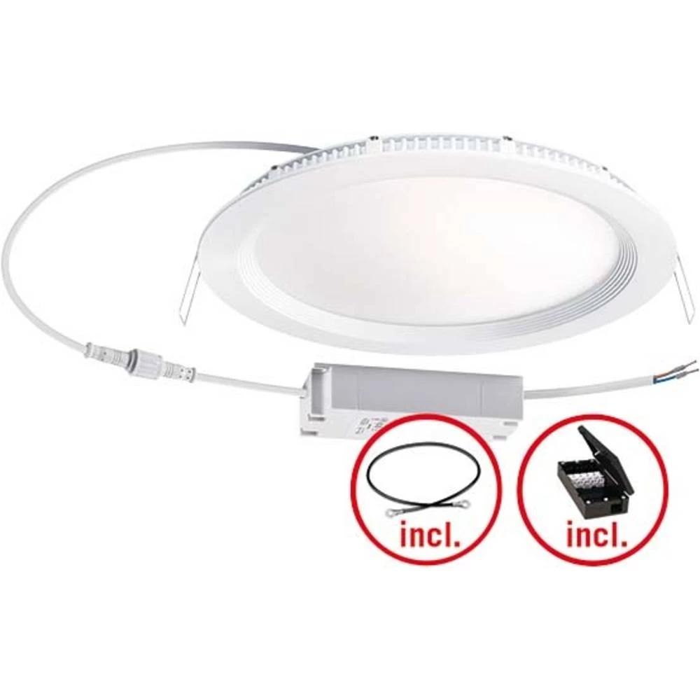 ESYLUX IDLELS07 #EO10299742 EO10299742 LED stropna svjetiljka ATT.CALC.EEK: LED Bijela Bijela slika