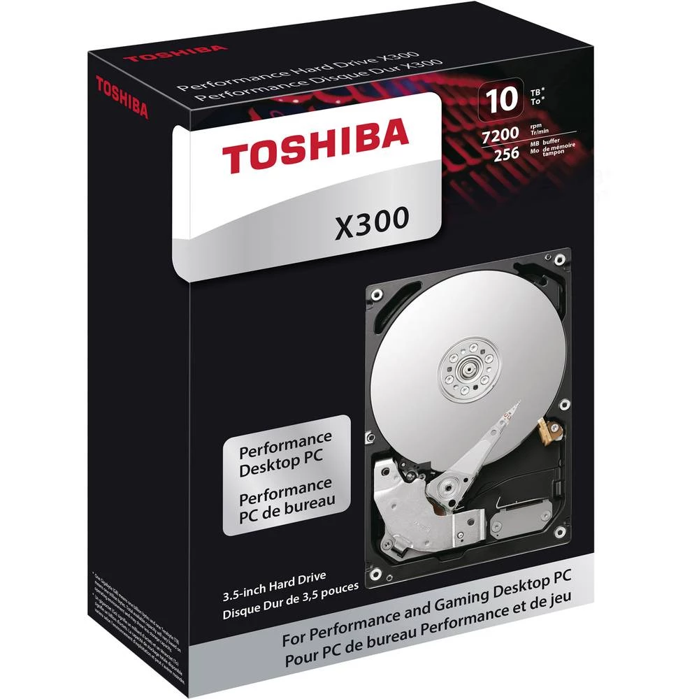 Unutarnji tvrdi disk 8.9 cm (3.5 ") 10 TB Toshiba Maloprodaja HDWR11AEZSTA slika