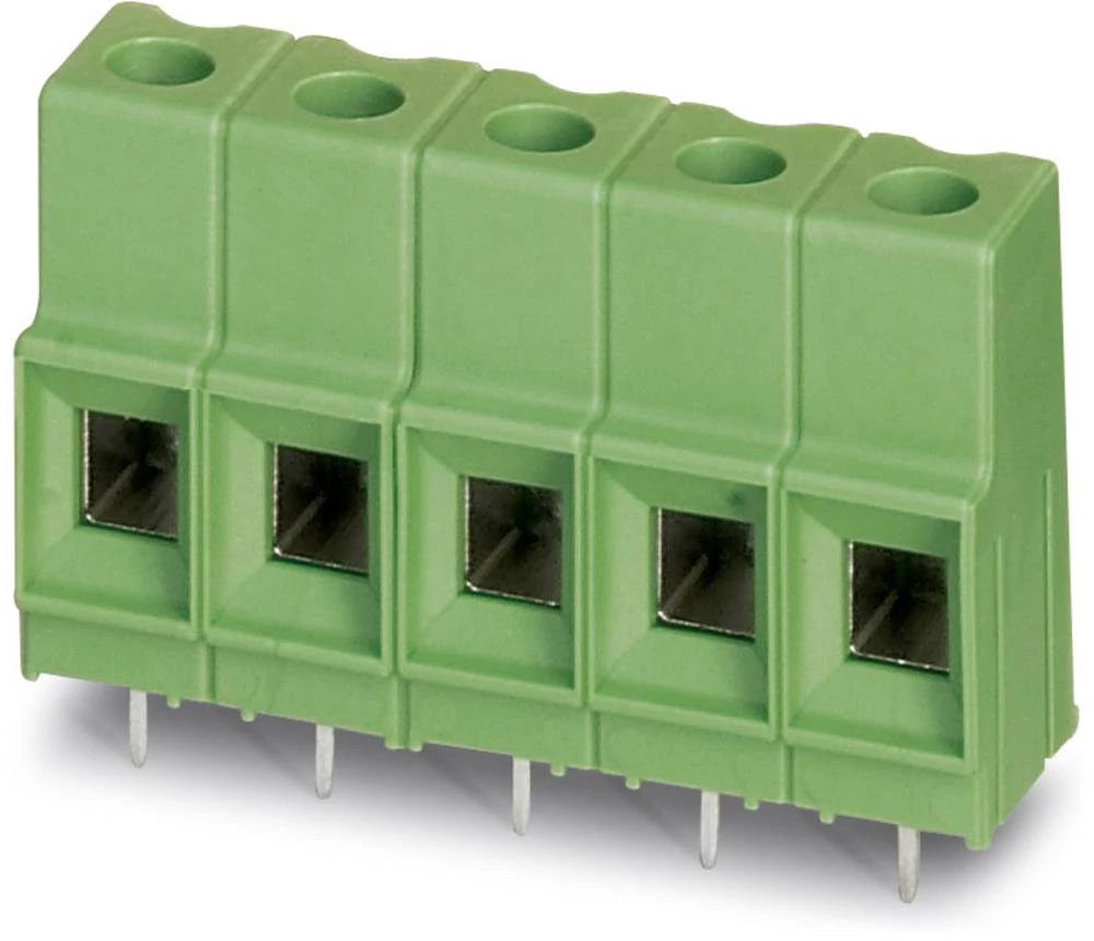 Vijčana blok stezaljka 16.00 mm broj polova: 4 MKDSP 10N/ 4-10,16 Phoenix Contact zelene boje 50 kom. slika