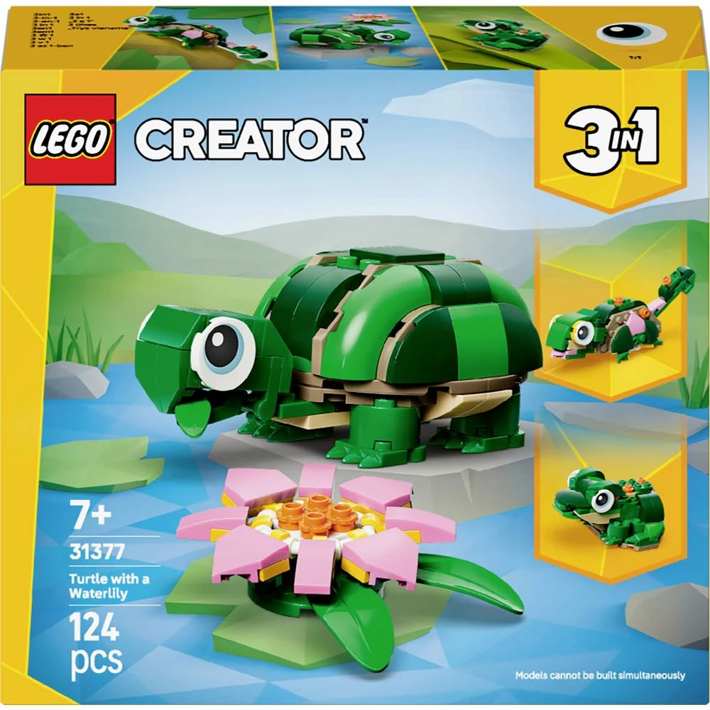 31377 LEGO® CREATOR 3-u-1 set Kornjača s lopočem (31377) slika