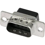 D-SUB letva s muškim kontaktima 180 ° broj polova: 15 krimp priključak Harting 09 67 015 5601 1 kom.