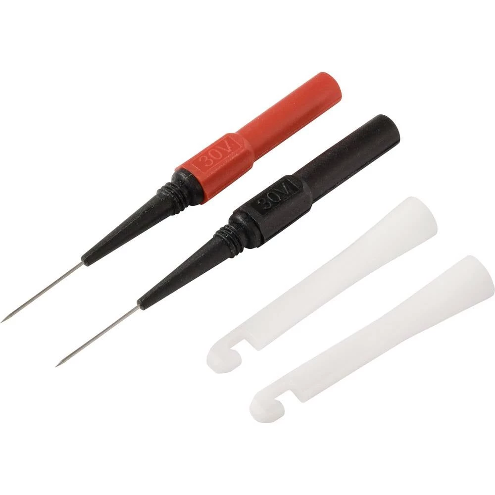 VOLTCRAFT MMS-130 mjerni vrhMjerna igla promjera 0,7 mmutični priključak 4 mm;crna, crvena 3 A par slika