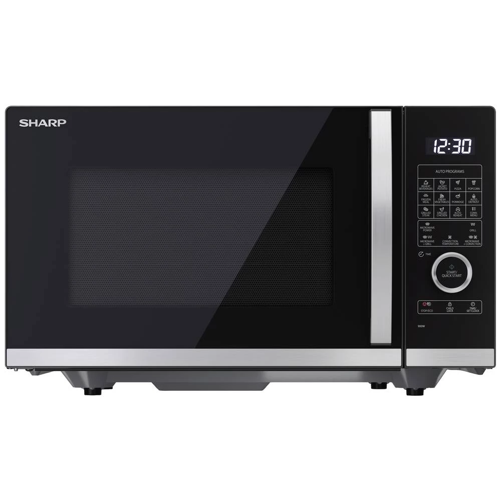Sharp YC-QC254AE-B mikrovalna pećnica crna 900 W slika