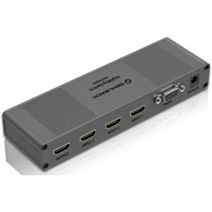 HDMI prekidač Oehlbach Highway Switch Pozlaćeni konektori 3840 x 2160 piksel slika