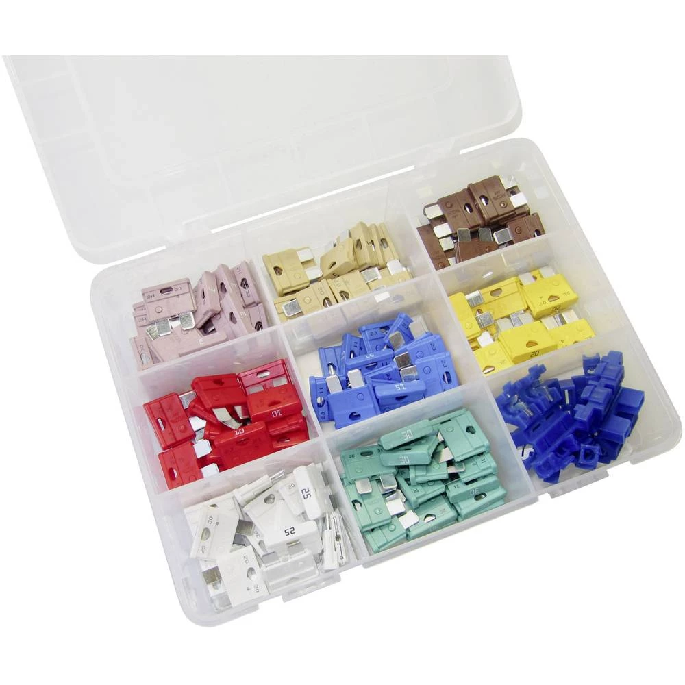 Standardni plosnati osigurač WKK Sort. Flachstecksicherungen 124-tlg. 60260 124 ST slika