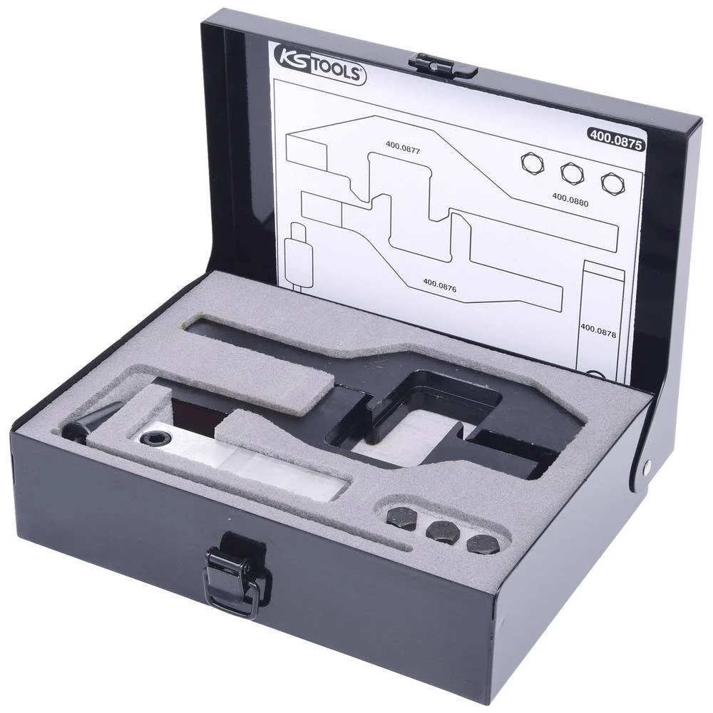 KS Tools 4000875 Set alata za mjerenje vremena motora za BMW / Mini / PSA, 7 kom 1.4 motora slika
