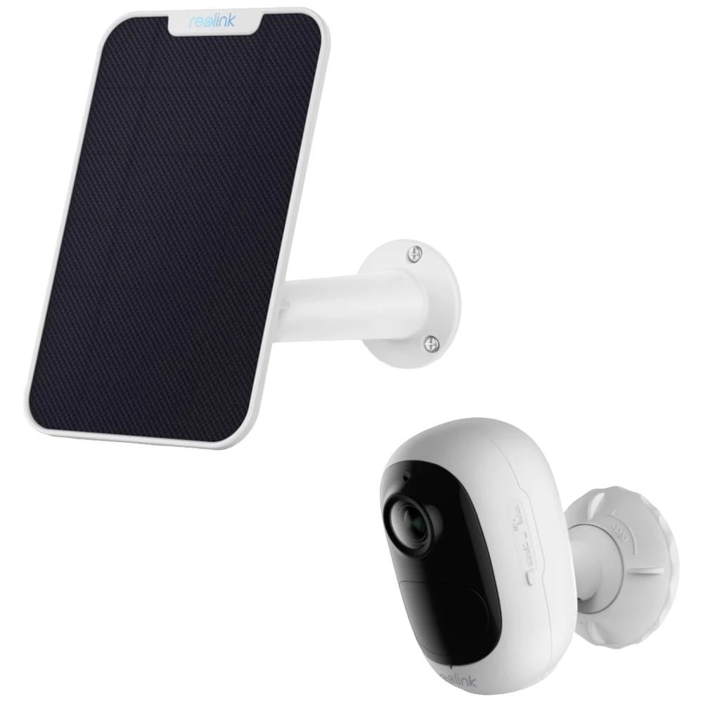 Reolink Argus 2E Plus 100% bežična Wi-Fi nadzorna kamera s baterijskim napajanjem, uključujući solarni panel Reolink i mikro SD karticu od 64 GB Reolink Argus 2E Plus + Solar Panel WLAN ip sigurn... slika