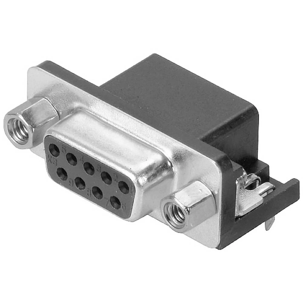 Weidmüller D-SUB F6.3 T09HB 3.2B2 TY BK 2626710000 D-Sub priključak 90 ° Broj polova: 9 lem 90 St. slika