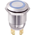 TRU COMPONENTS LAS1-GQ-11E/B/12V tlačni prekidač sa zaštitom od vandalizma 250 V/AC 3 A 1 x off/(on)  vraća se u izsprijedai položaj 1 St. slika