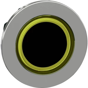 Schneider Electric ZB4FW983 prednji element za osvijetljeni gumb plosnat, ponovno postavljiv (Ø) 30.5 mm neobilježeno krom boja, žuta 1 St. slika