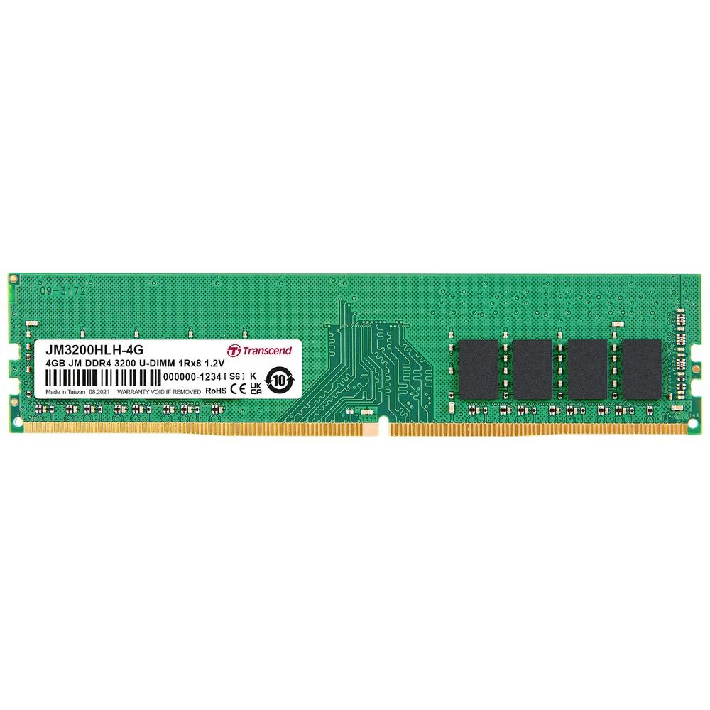 Transcend JM3200HLH-4G memorijski modul za računalo  4 GB 1 x 4 GB DDR4-RAM 3200 MHz CL22 slika