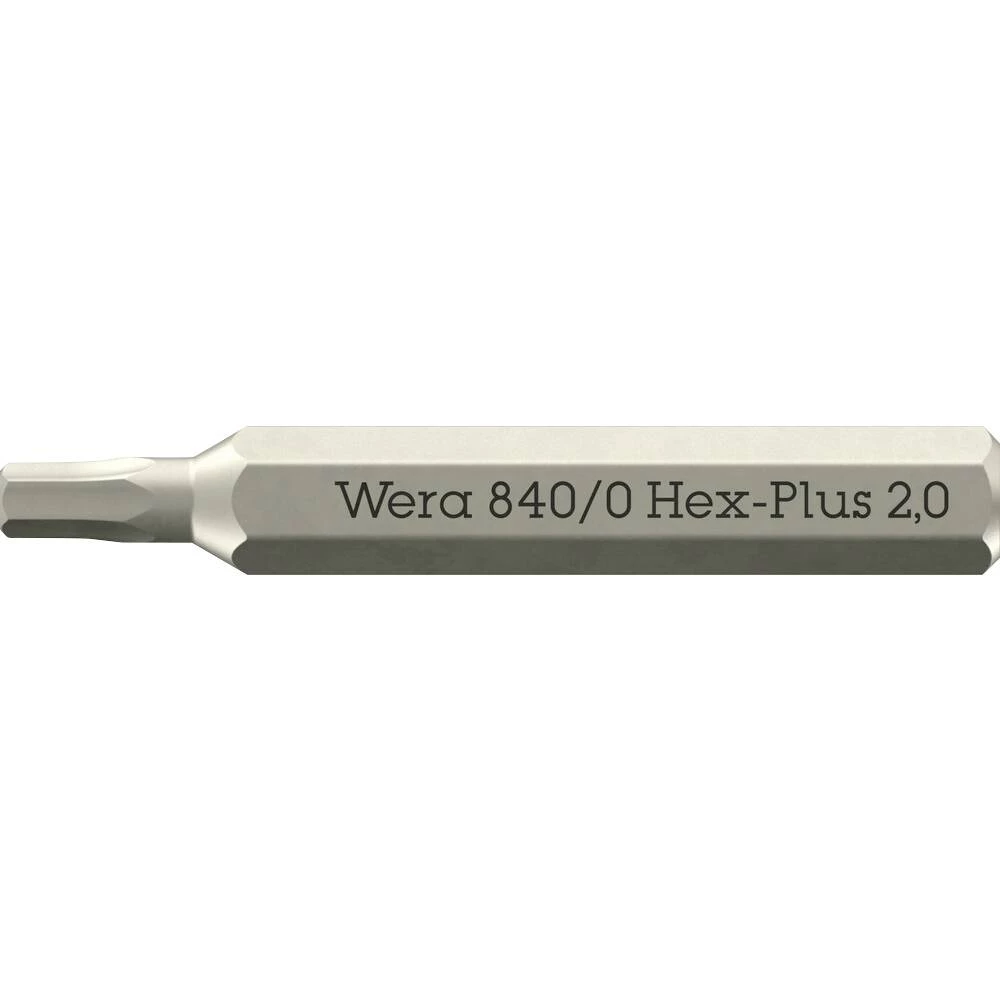 Wera 840 Micro šestrubni bit 2.0 mm 1 kom. slika