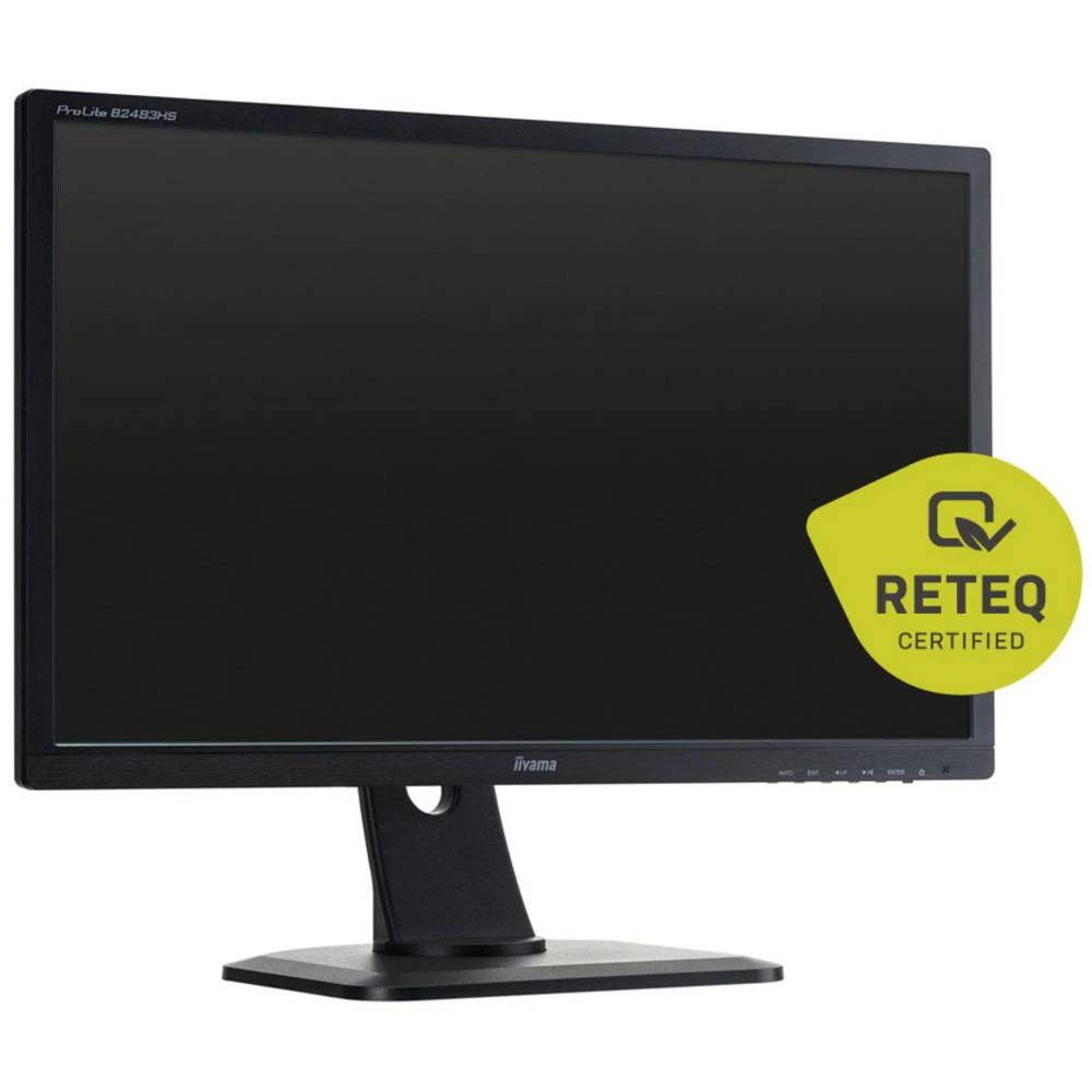 Iiyama B2483HS-B1 LCD zaslon 61 cm (24 ") 1920 x 1080 piksel 16:9 1 ms HDMI&trade;, DVI, VGA TN LED slika