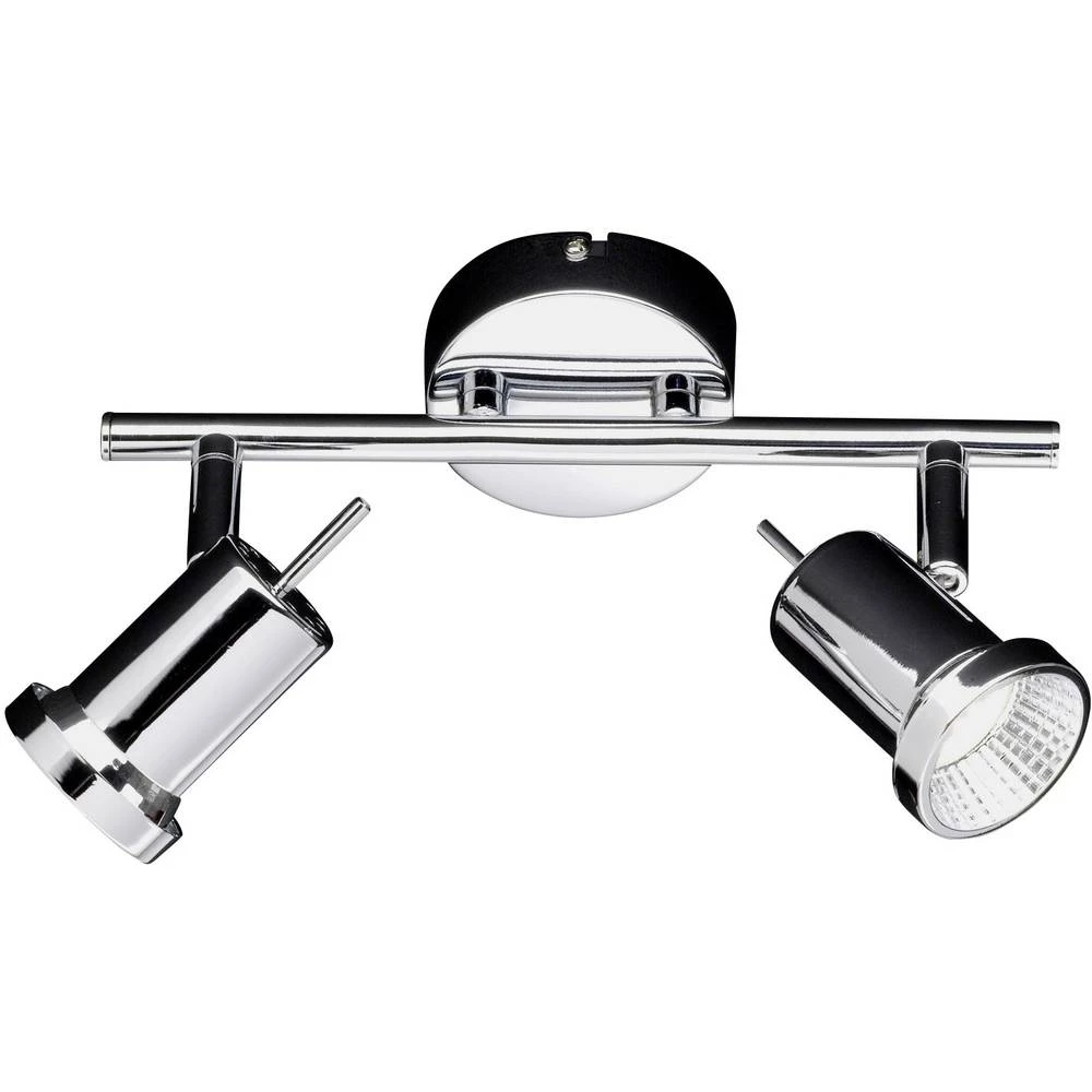 LED stropni reflektor 10 W Toplo-bijela ACTION Hoorn 750302010000 Krom boja slika