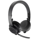 PC naglavne slušalice sa mikrofonom Bluetooth Bežične Logitech Preko ušiju Crna
