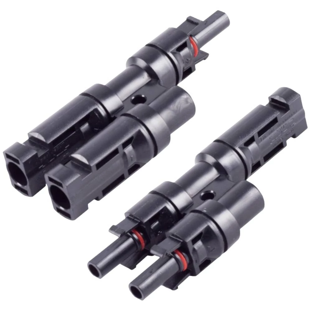 Fotonaponski T-adapter 2800014 2/1 crna BKL Electronic Sadržaj: 2 St. slika