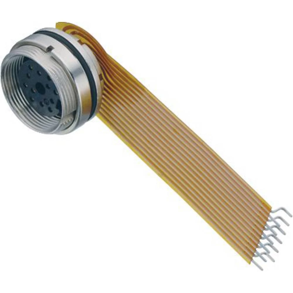 binder 09 0132 66 12-20 utičnica s prirubnicom žženski konektor, ravni, ženski konektor za prirubnicu Ukupan broj polova slika