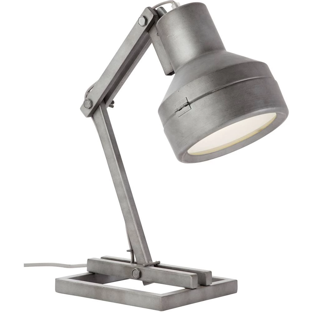 Stolna svjetiljka LED E27 30 W Brilliant Hardwork Plemeniti čelik (brušeni) slika