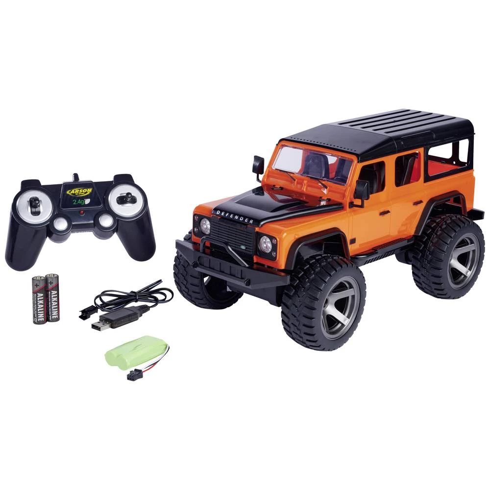 Carson Modellsport 1:12 Land Rover Defend.2.4G 100%RTR oran  1:12 RC model automobila za početnike električni  terensko vozilo pogon na stražnjim kotačima (2wd) 100% RtR 2,4 GHz slika
