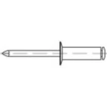 TOOLCRAFT 1070266 otvorena sllijepa zakovica (Ø x D) 4 mm x 8 mm    nehrđajući čelik  500 St.
