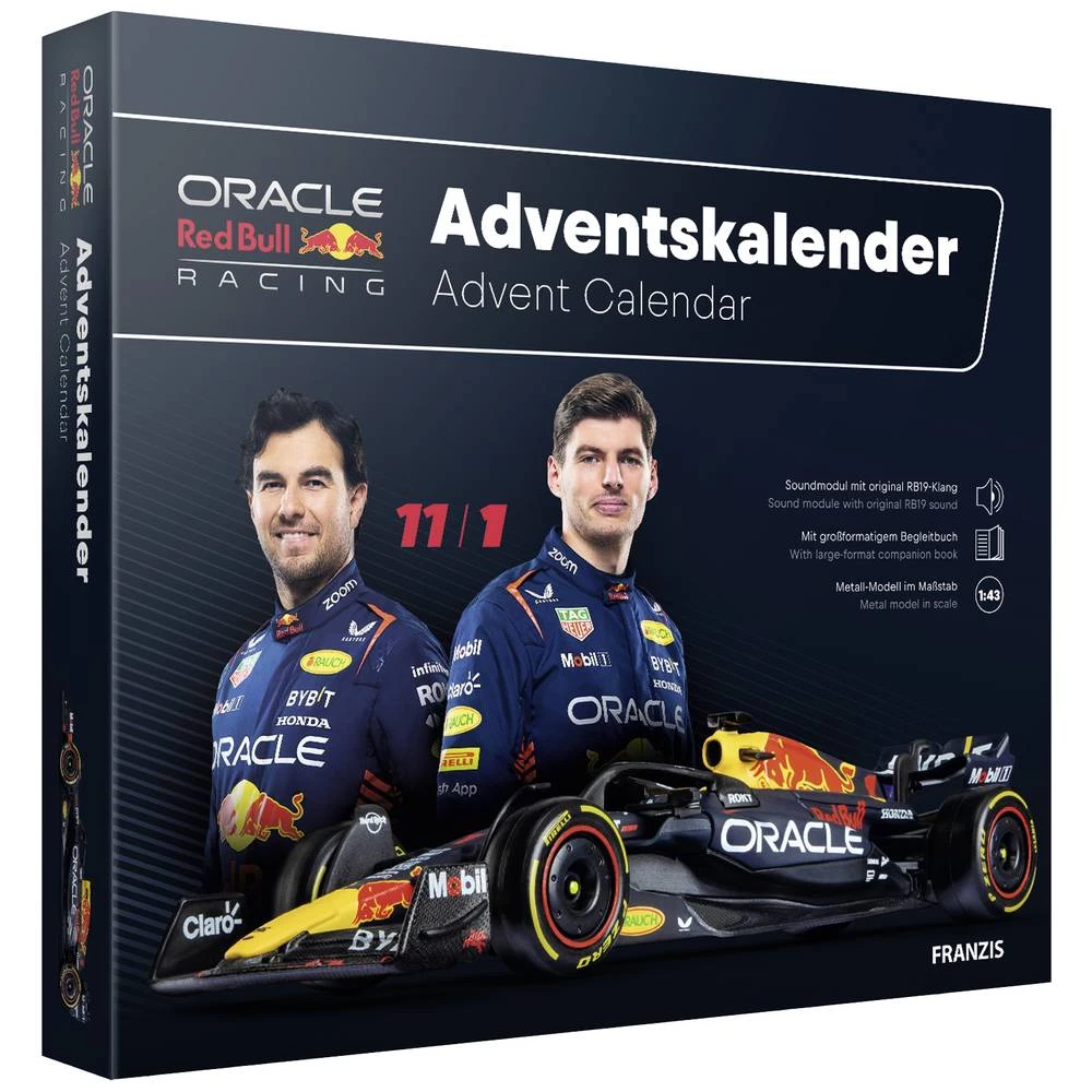 Franzis Verlag Oracle Red Bull Racing kompleti adventski kalendar slika
