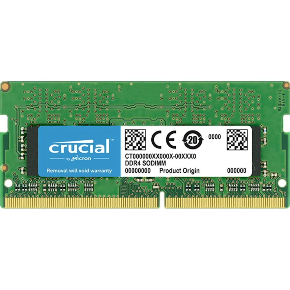 Crucial CT4G4SFS8266 memorijski modul prijenosnog računala  DDR4 4 GB 1 x 4 GB  2666 MHz 260pin SO-DIMM CL19 CT4G4SFS826 slika