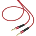 Jack audio priključni kabel [1x jack utikač 3.5 mm - 1x jack utikač 3.5 mm] SpeaKa Professional 0.50 m, crvena, SuperSoft oplašt slika