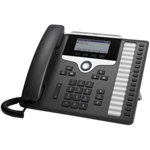 Telefonski sustav, VoIP Cisco Cisco IP Phone 7861-3PCC: - SIP, SRTP, 1 LC zaslon Antracitna boja slika