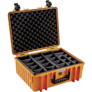 B & W kutija za van outdoor.cases Typ 6000 32.6 l (Š x V x d) 510 x 215 x 419 mm narančasta 6000/O/RPD slika