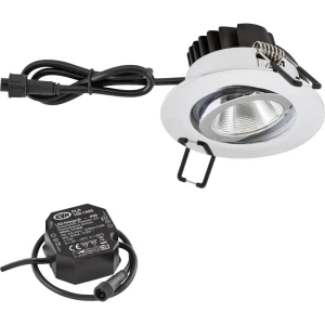 EVN  PC650N61140 LED ugradna svjetiljka   6 W neutralna bijela krom boja slika