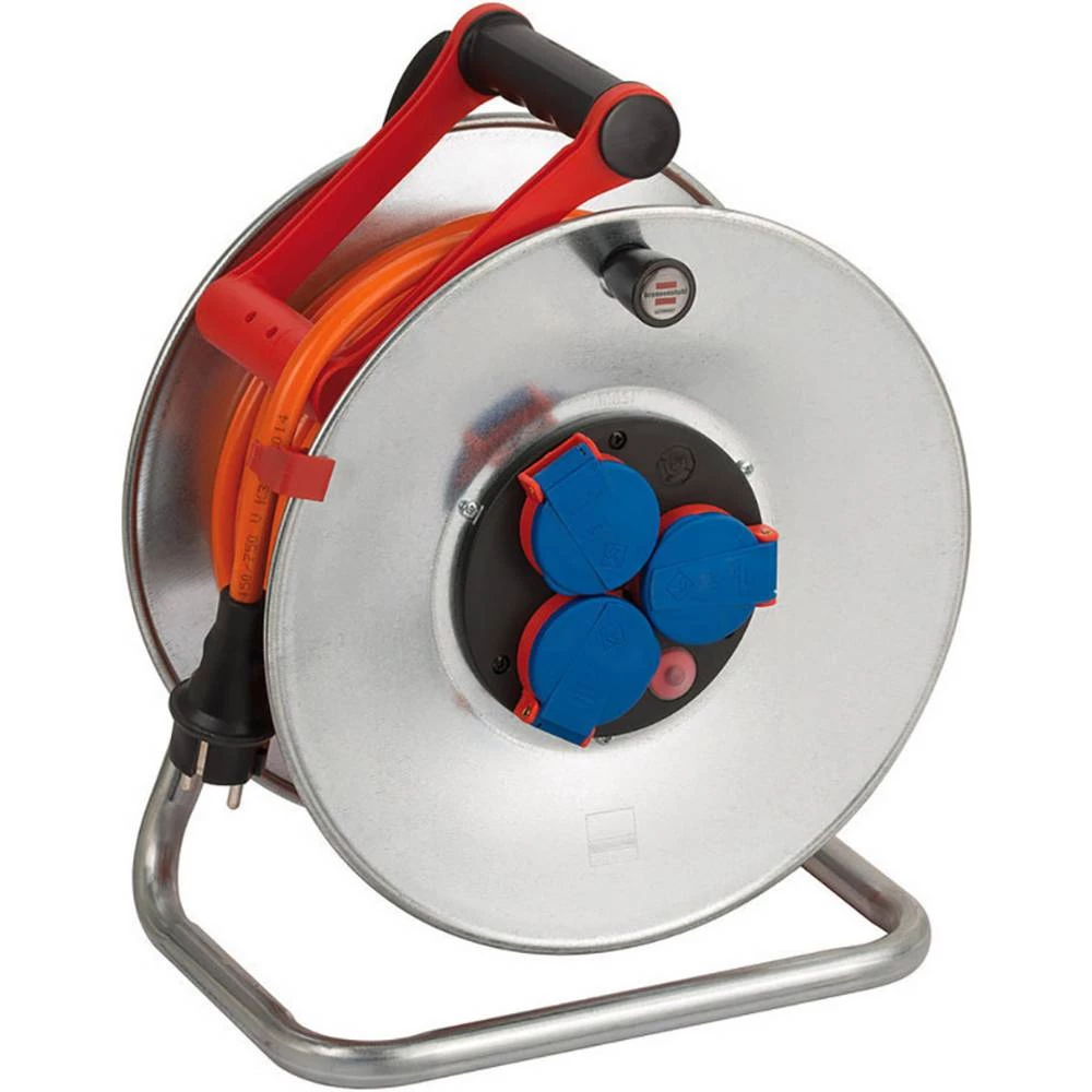 Brennenstuhl 1198480 Kabelski bubanj 25 m Narančasta Sigurnosni utikač slika