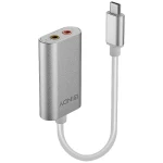 Lindy 42711 Kabel za mobitel Bijeli USB C 3,5 mm LINDY AV pretvarač  [USB-C™ - utičnica]