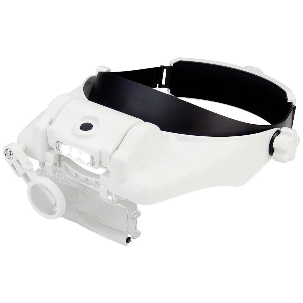 Donau Elektronik KBLP60 Premium povećalo za glavu s LED rasvjetom Faktor uvećanja: 1.5 x, 2 x, 3.5 x, 8 x, 9.5 x, 11.5 x slika