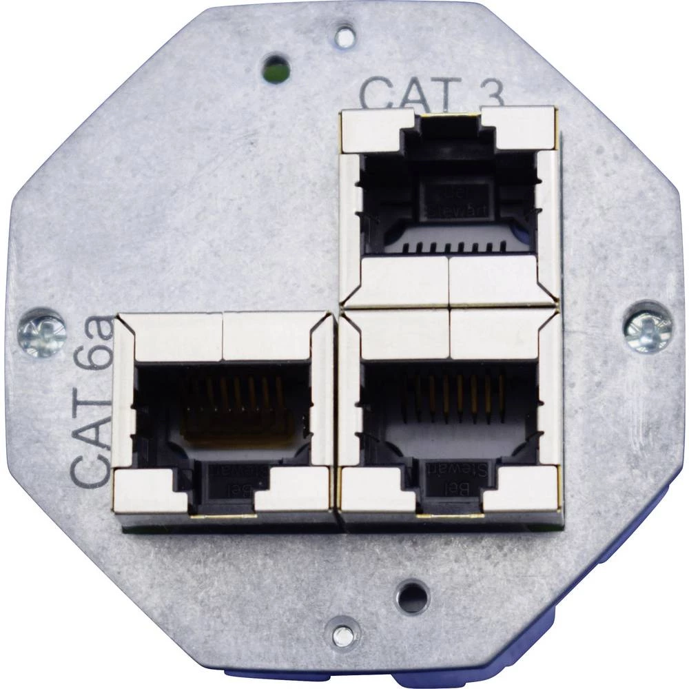 Mrežna utičnica Ugradnja Upotreba/utičnica CAT 6A, CAT 3 KOMOS KDD 500 slika