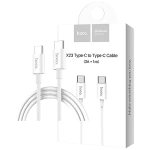 USB kabel za smartphone, USB type C na type C, 1 met., 3 A