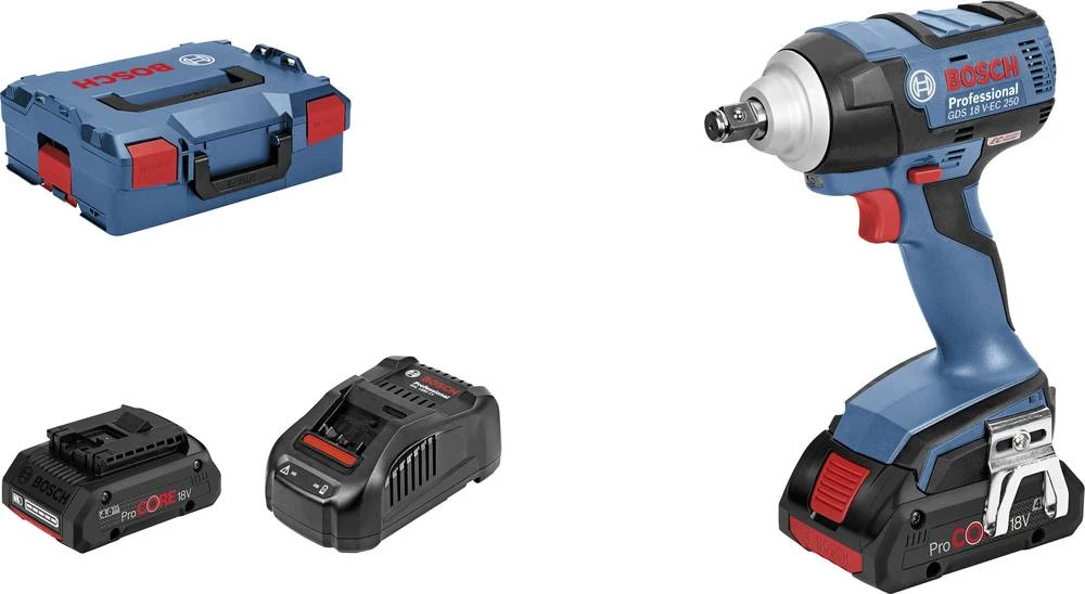 Bosch Professional GDS 18V-EC 250 LiIon Akumulator 06019D8105 slika