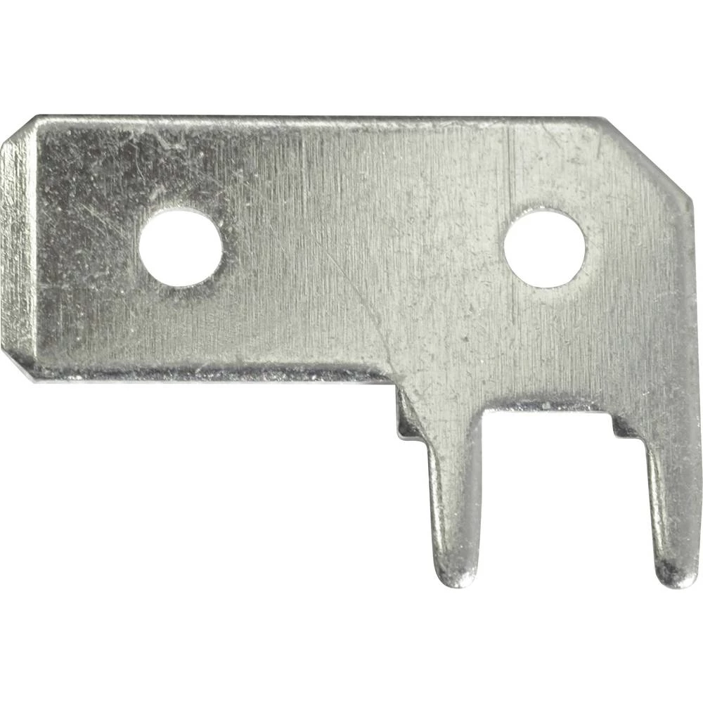 Vogt Verbindungstechnik 3868a.68 utični jezičak Širina utikača: 6.3 mm Debljina utikača: 0.8 mm 90 ° neizolirani metaln slika