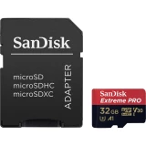 microSDHC kartica 32 GB SanDisk Extreme® Pro Class 10, UHS-I, UHS-Class 3, v30 Video Speed Class Uklj. SD-adapter, Standard