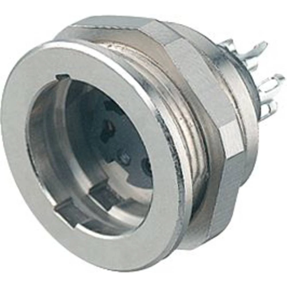 binder 09 4808 00 03-20 utičnica s prirubnicom žženski konektor, ravni Ukupan broj polova: 3 Serija (Okrugli utični kone slika