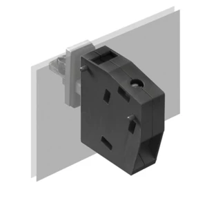 Usmjeravajuća stezaljka WGK 95 F VP/Z SW 1250670000 crne boje Weidmüller 10 kom. slika