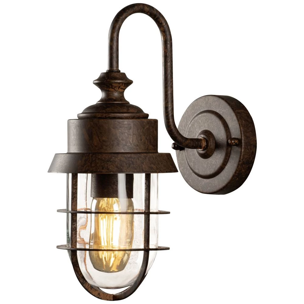 Konstsmide Cerignola Rost 7351-970 vanjsko zidno svjetlo E27 hrđavo-smeđa slika