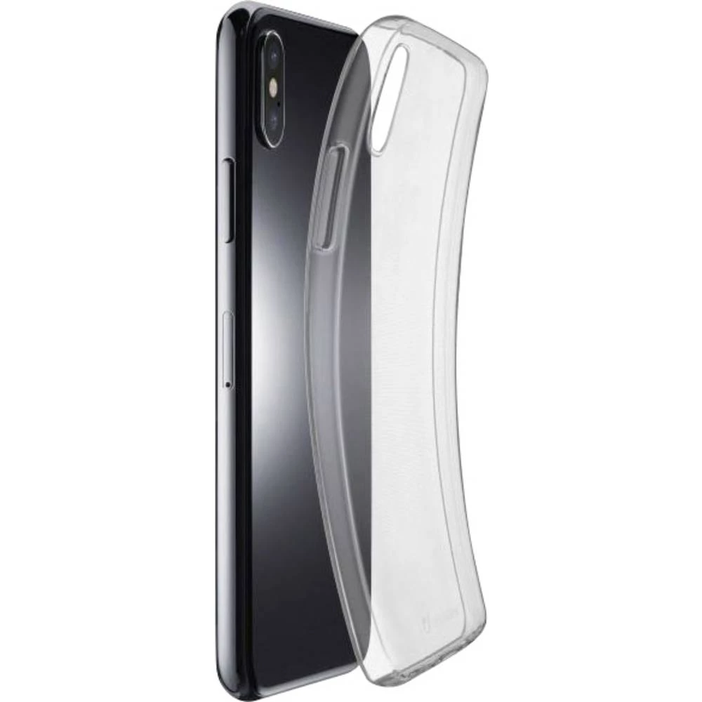 iPhone stražnji poklopac Cellularline FINECIPH8T Pogodno za: Apple iPhone X, Prozirna slika