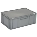 Spremnik za slaganje Pogodna za hranu (D x Š x V) 600 x 400 x 295 mm Siva 1657896 1 ST