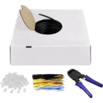 Mrežni kabel CAT 6 U/UTP 4 x 2 x 0.20 mm² Crna Goobay 94398 1 Set